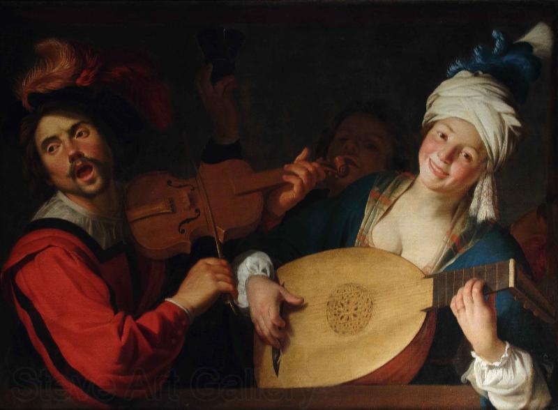 Gerard van Honthorst Le Concert